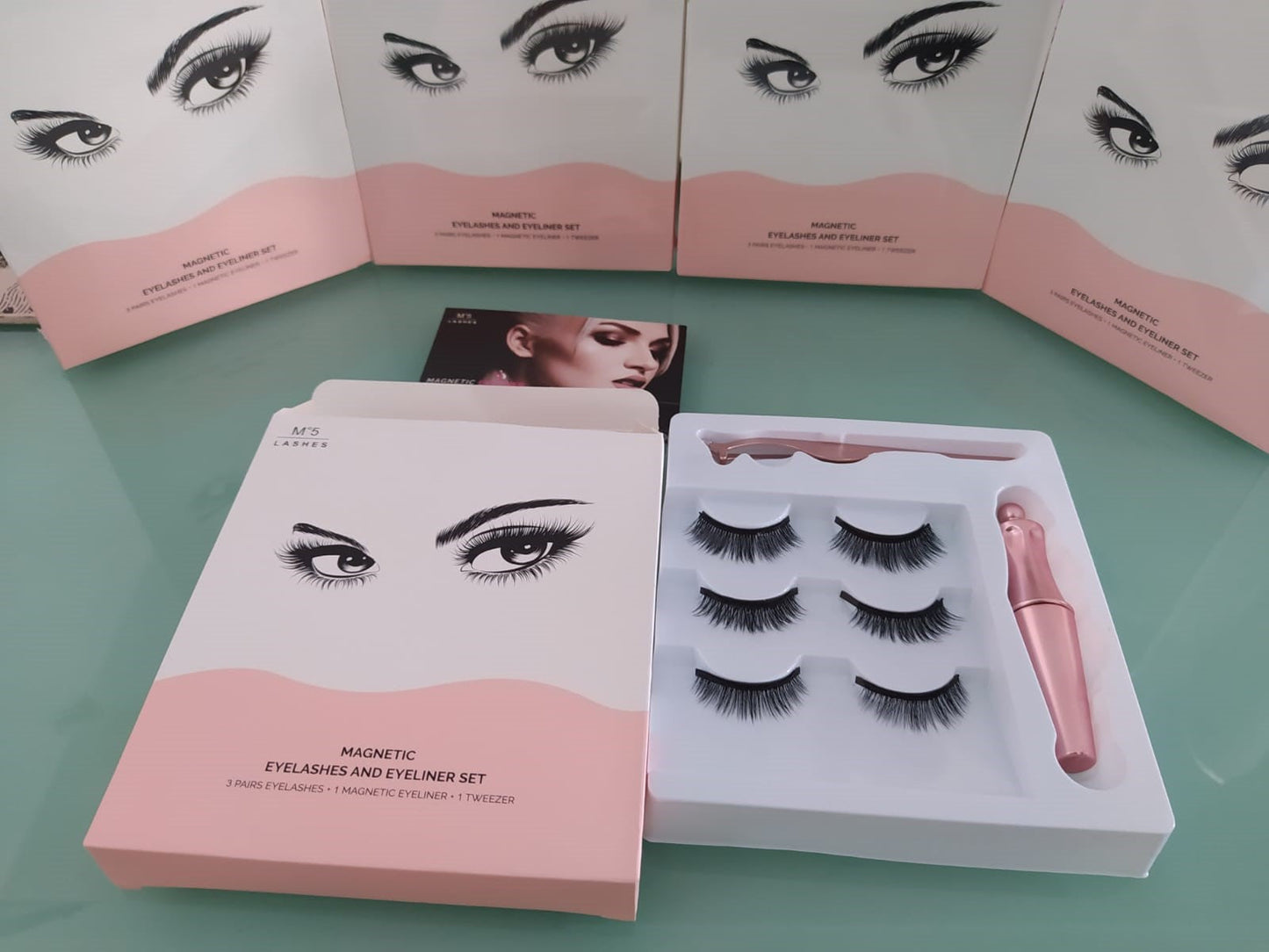 KIT DE PESTAÑAS MAGNÉTICAS ✨