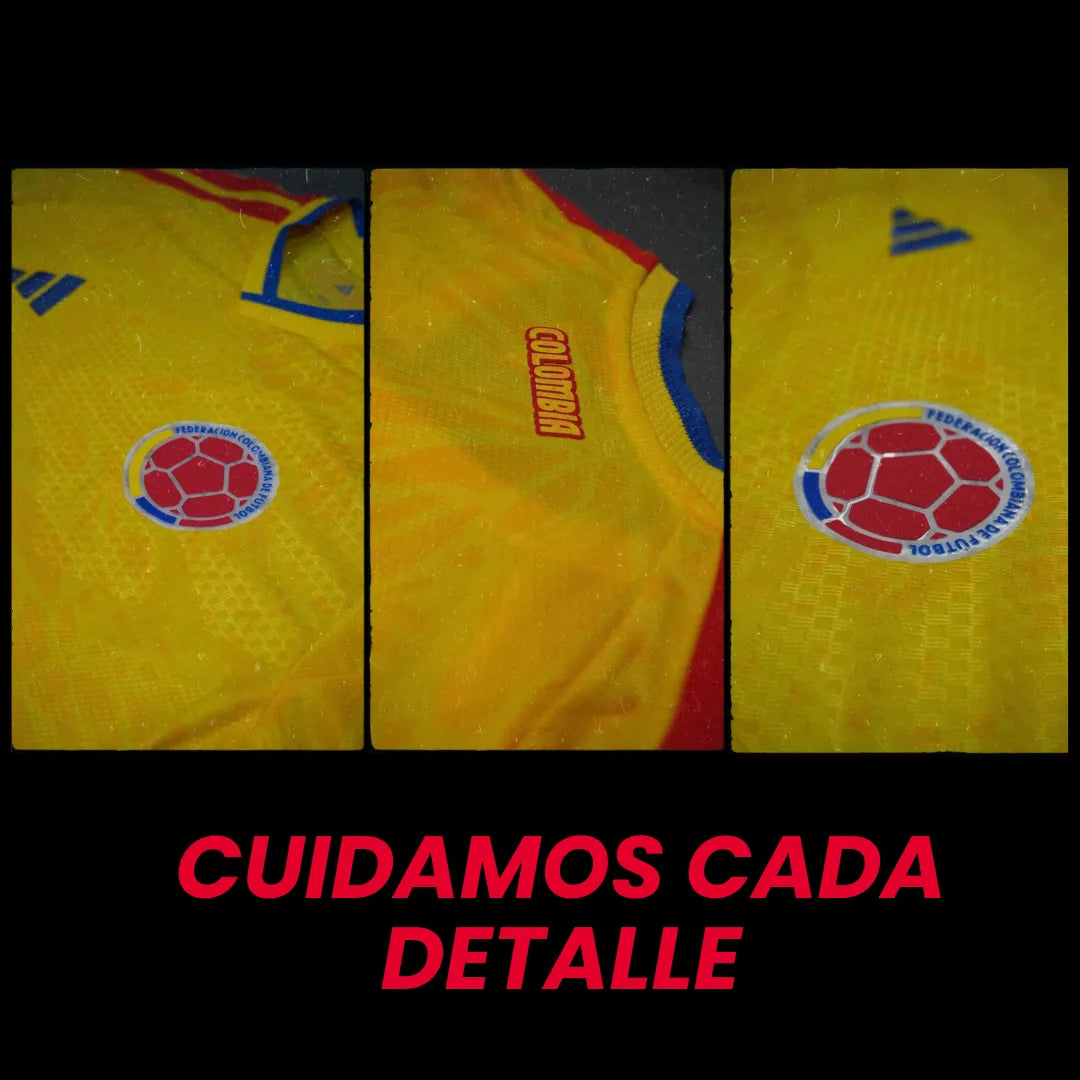 Camiseta Premium Colombia 2026 – Diseño Tipo Jugador