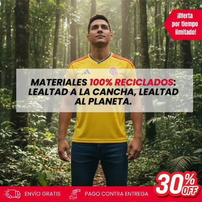Camiseta Premium Colombia 2026 – Diseño Tipo Jugador